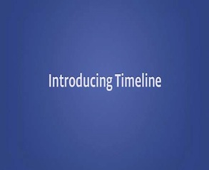 Facebook’s timeline is on the way to a profile near you!