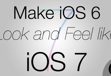How to Make iOS 6 Look and Feel Like iOS 7
