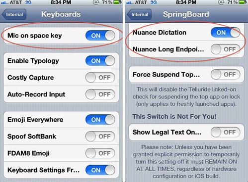 Nuance voice technology is in iOS 5!
