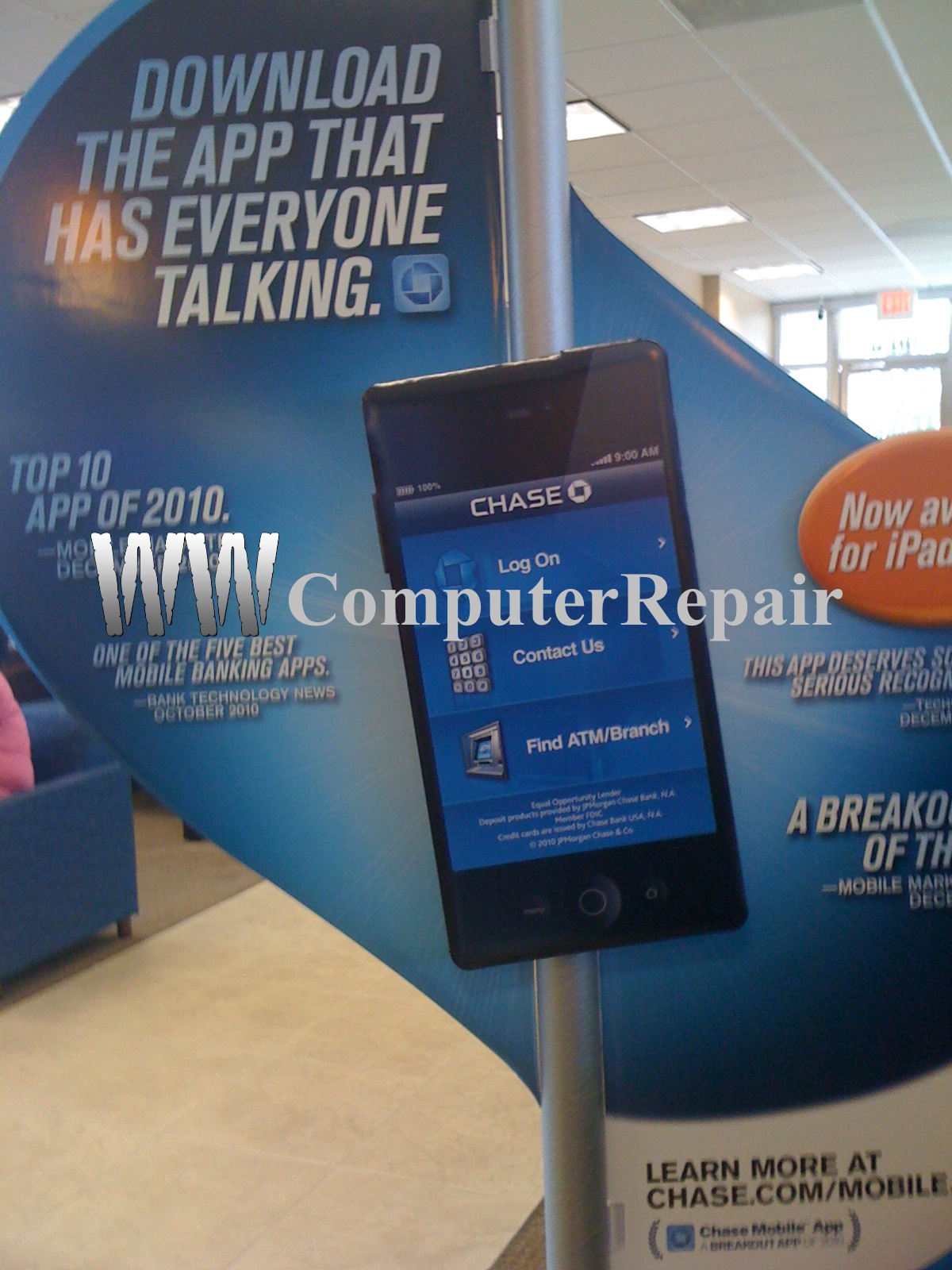 Chase poster leaks next iPhone?!?!