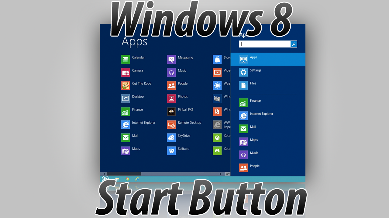 Start8 for Windows 8 brings back the Start Menu