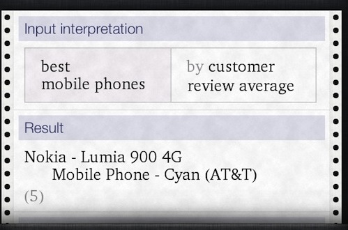 Siri Likes The Nokia Lumia 900?