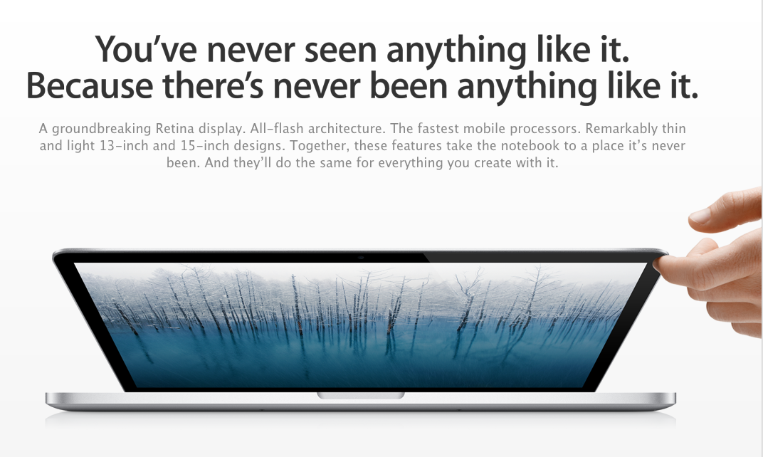 Apple unveils 13-inch MacBook Pro with Retina display