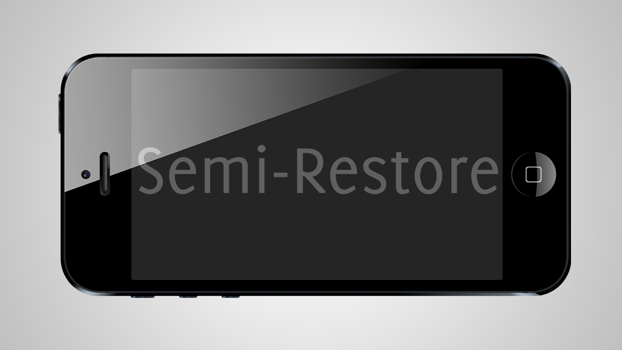 Semi-Restore: Reset Your Device